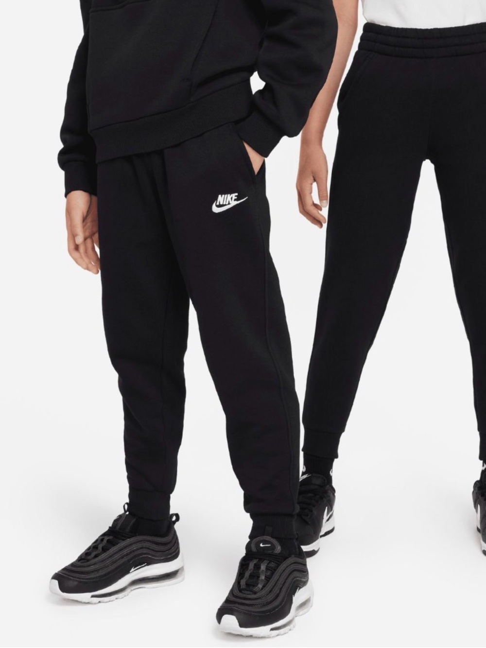 Nike Kids Black Jogger Sweatpants Small